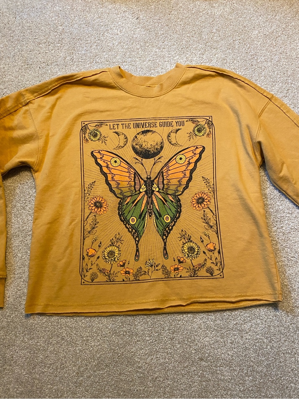 Zoe & Liv "Let the Universe Guide You" crewneck
